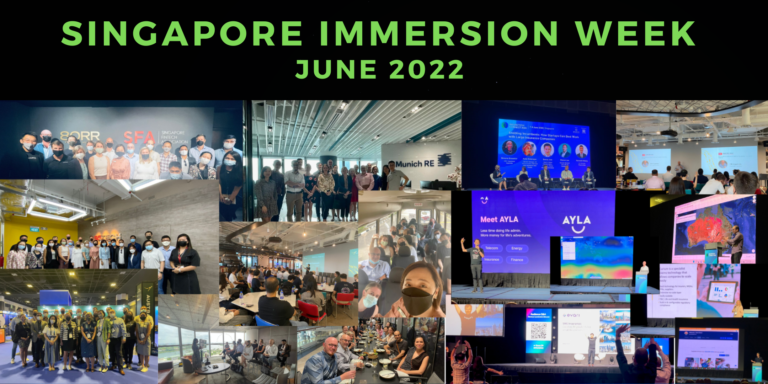 Singapore Immersion Week June 2022 promotional banner